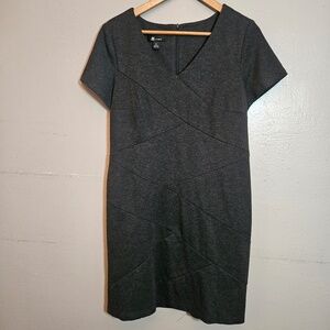 Gray Workwear Dress